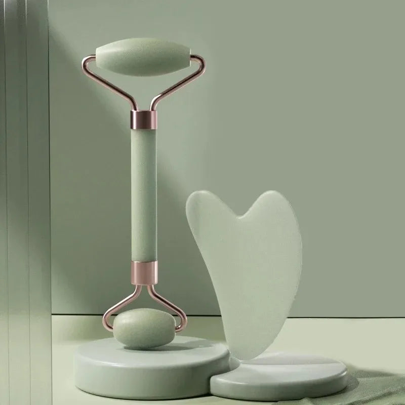 Gua-Sha and Roll Face